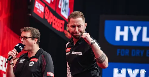 Danny Noppert ballt die Faust