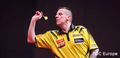Dave Chisnall in Aktion