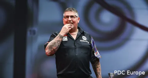 Gary Anderson sneuvelde meteen in Sindelfingen