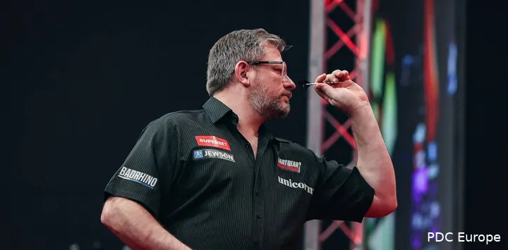 James Wade in action