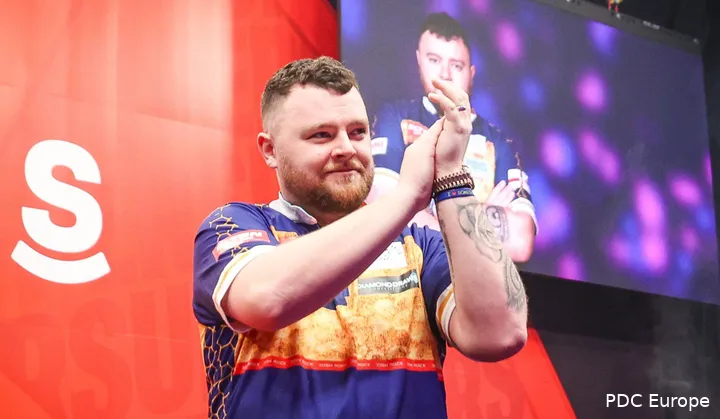 Josh Rock debütiert in diesem Jahr in der Premier League Darts
