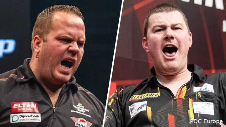 Dirk van Duijvenbode &amp; Andy Baetens WK Darts 2026