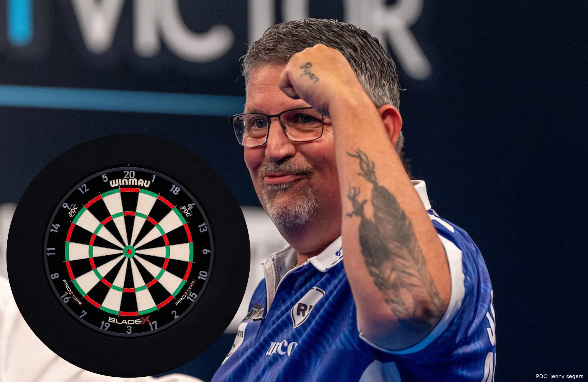 Gary Anderson Schotland Winmau