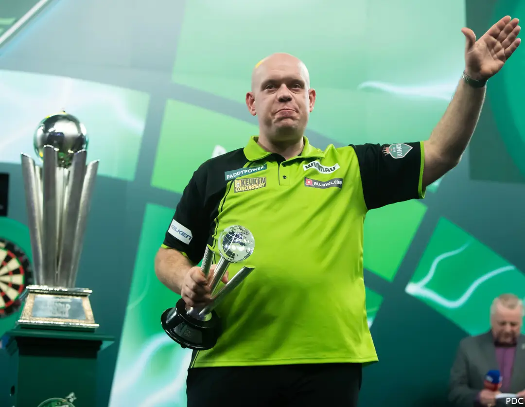 Michael van Gerwen lost out on his potential fourth world title