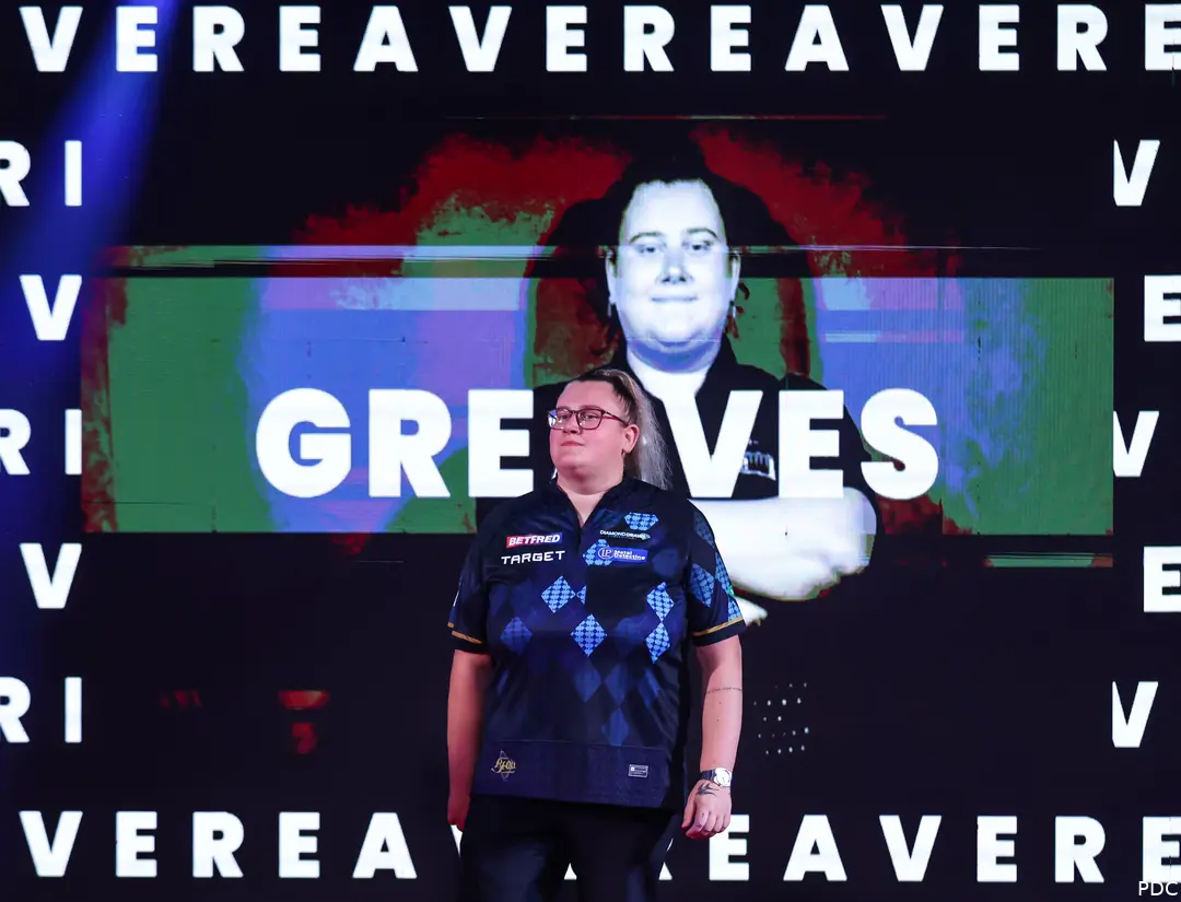 Beau Greaves at the 2026 Women's World Matchplay