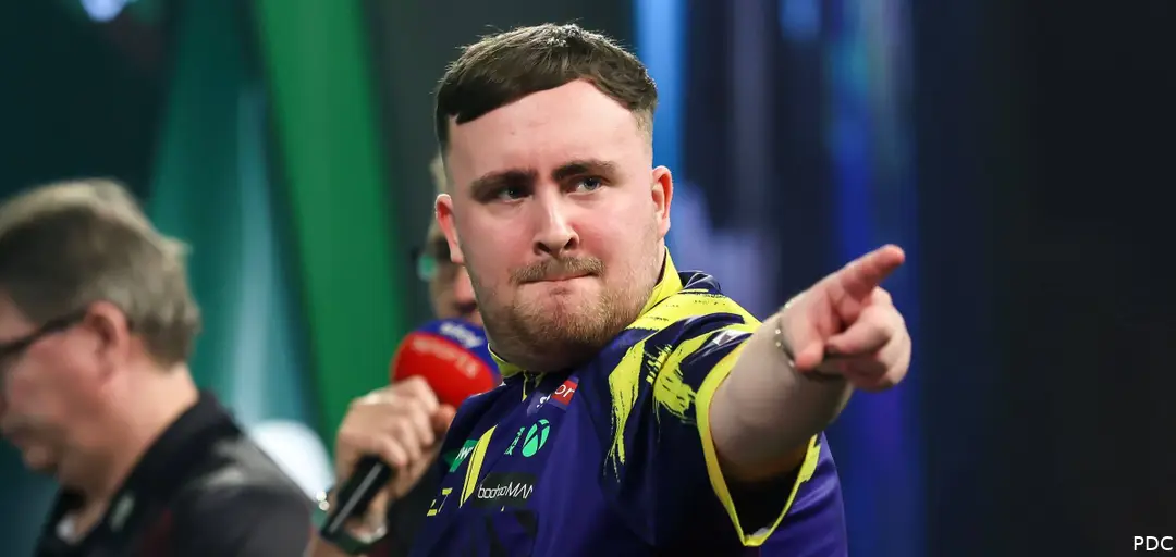 Könnte als erst vierter Spieler der PDC-Historie seinen WM-Titel verteidigen: Luke Littler
