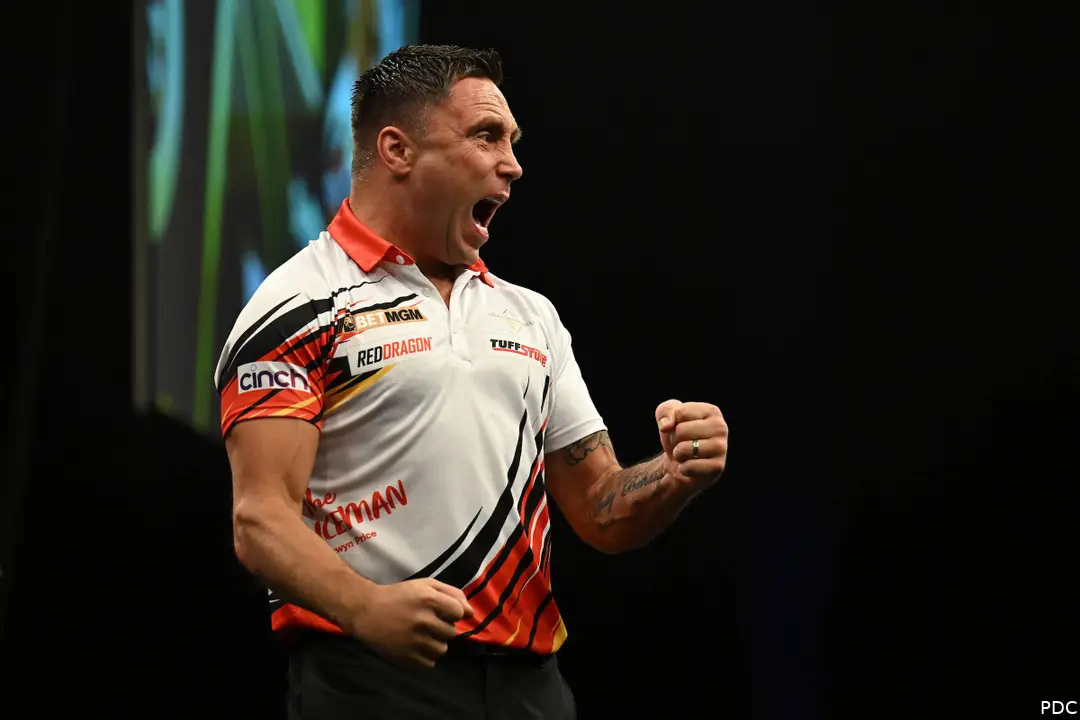 Mit einem Turnieraverage von 107,74 Punkten leistete Gerwyn Price einen entscheidenden Beitrag zum Rekordspieltag in Manchester