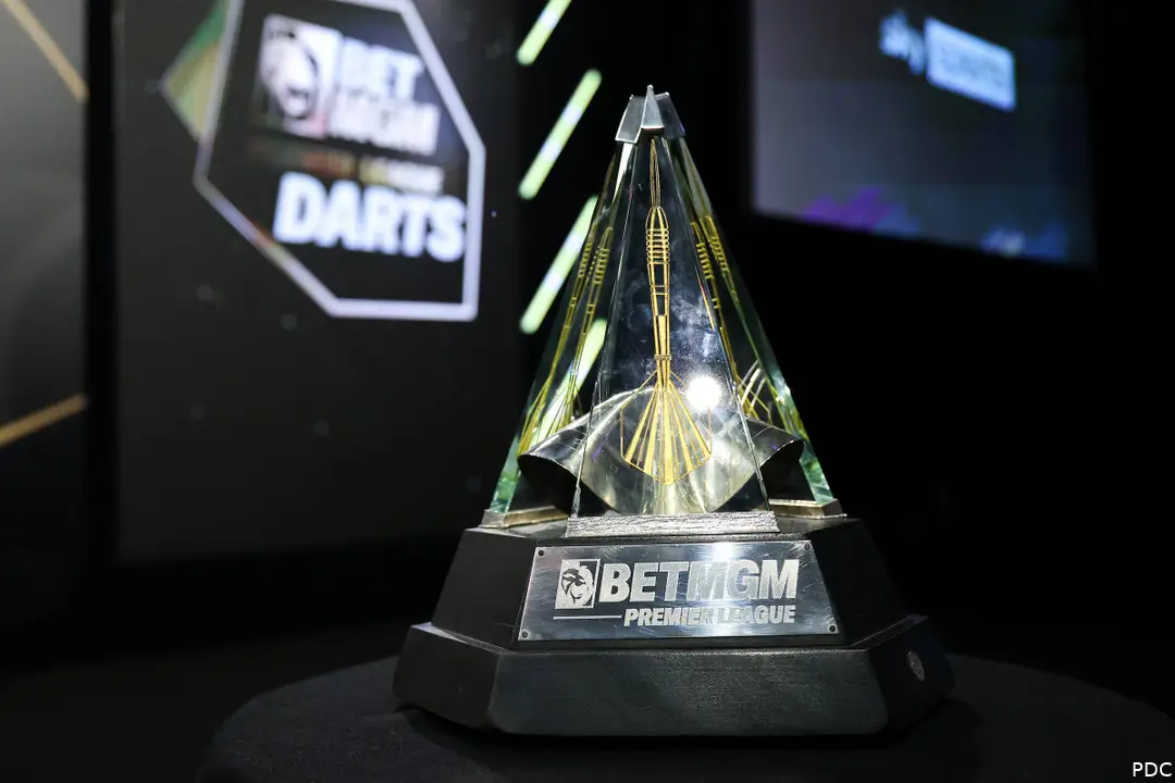 Premier-League-Darts 2026, Night 1, Trophäe
