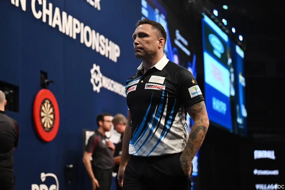 Gerwyn Price beim European Championship 2026