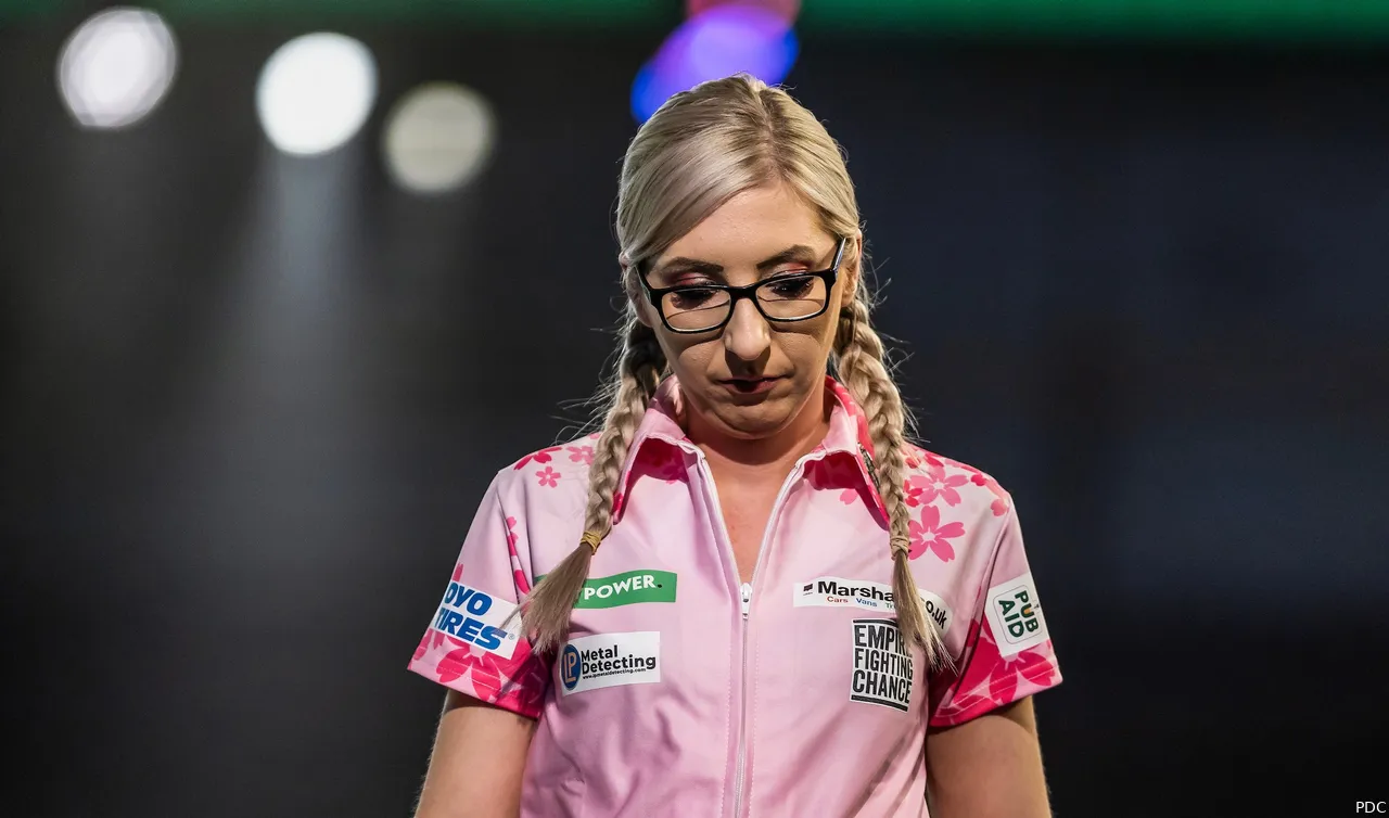 Fallon Sherrock wist zich niet te plaatsen voor de UK Open