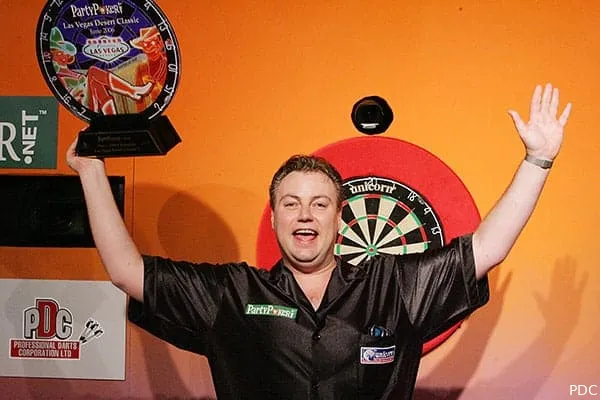 John Part na het winnen van de Las Vegas Desert Classic