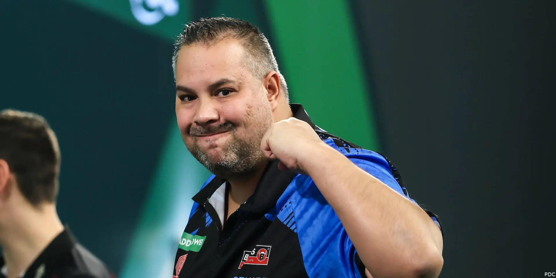 Jermaine Wattimena pumps his fist
