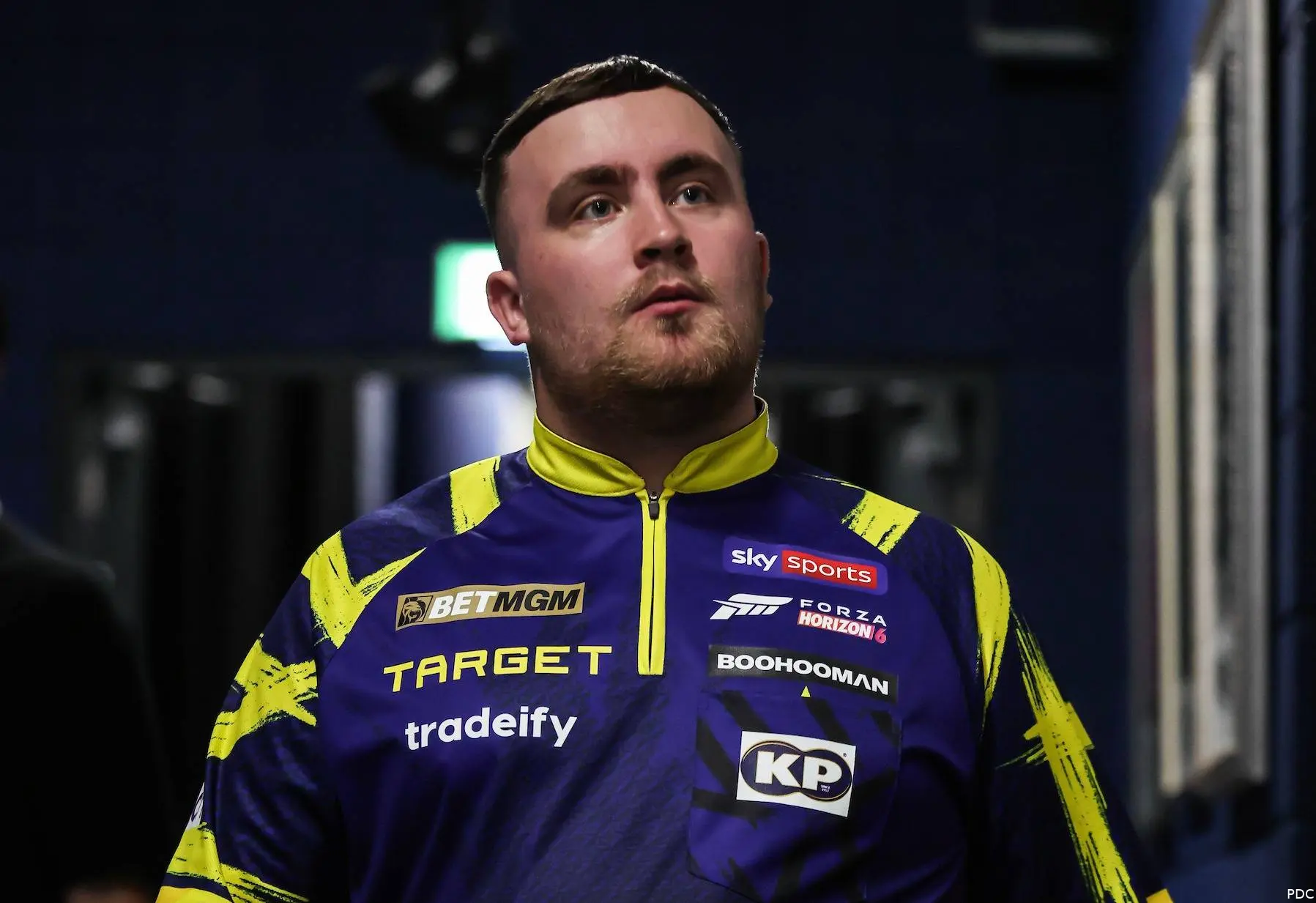 Luke Littler ahead of the 2026 Premier League Darts Finals Night