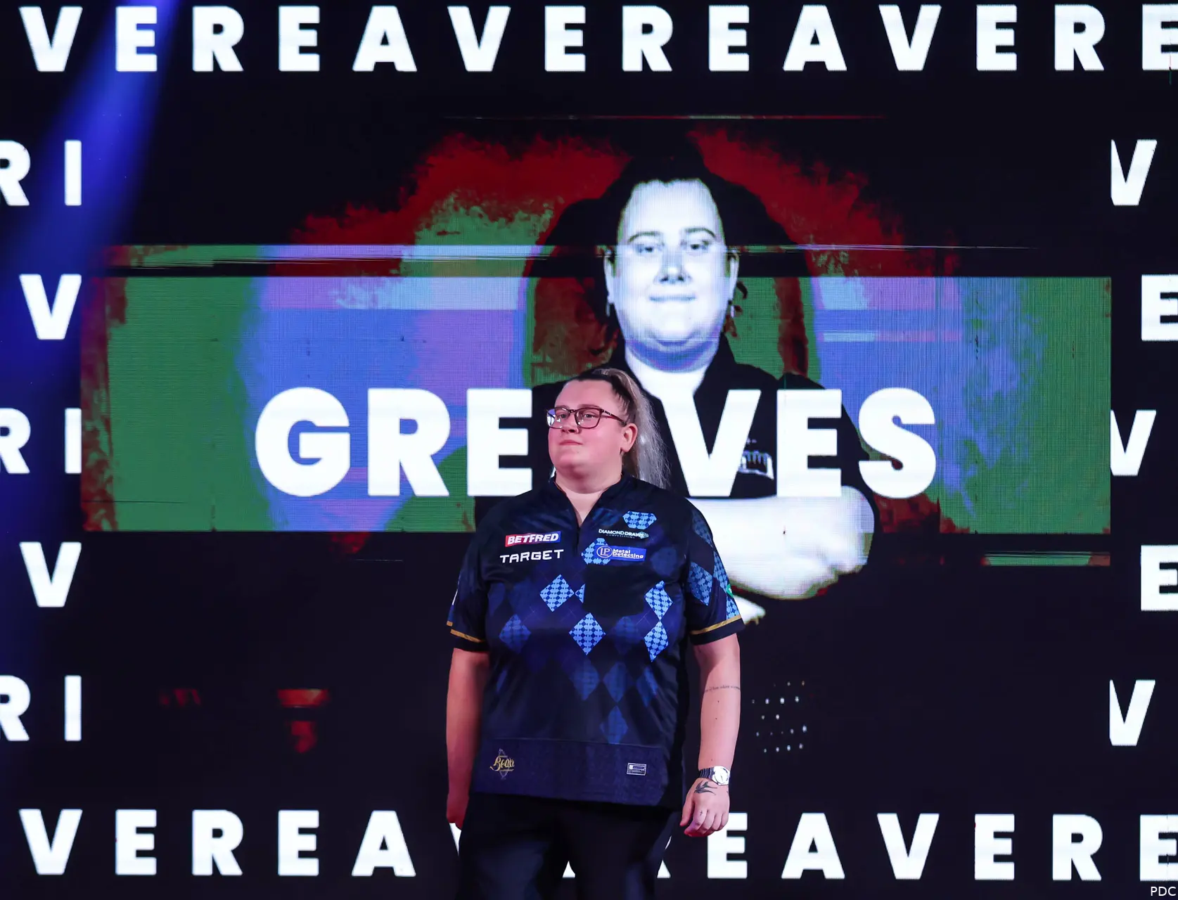 Beau Greaves at the 2026 Women's World Matchplay