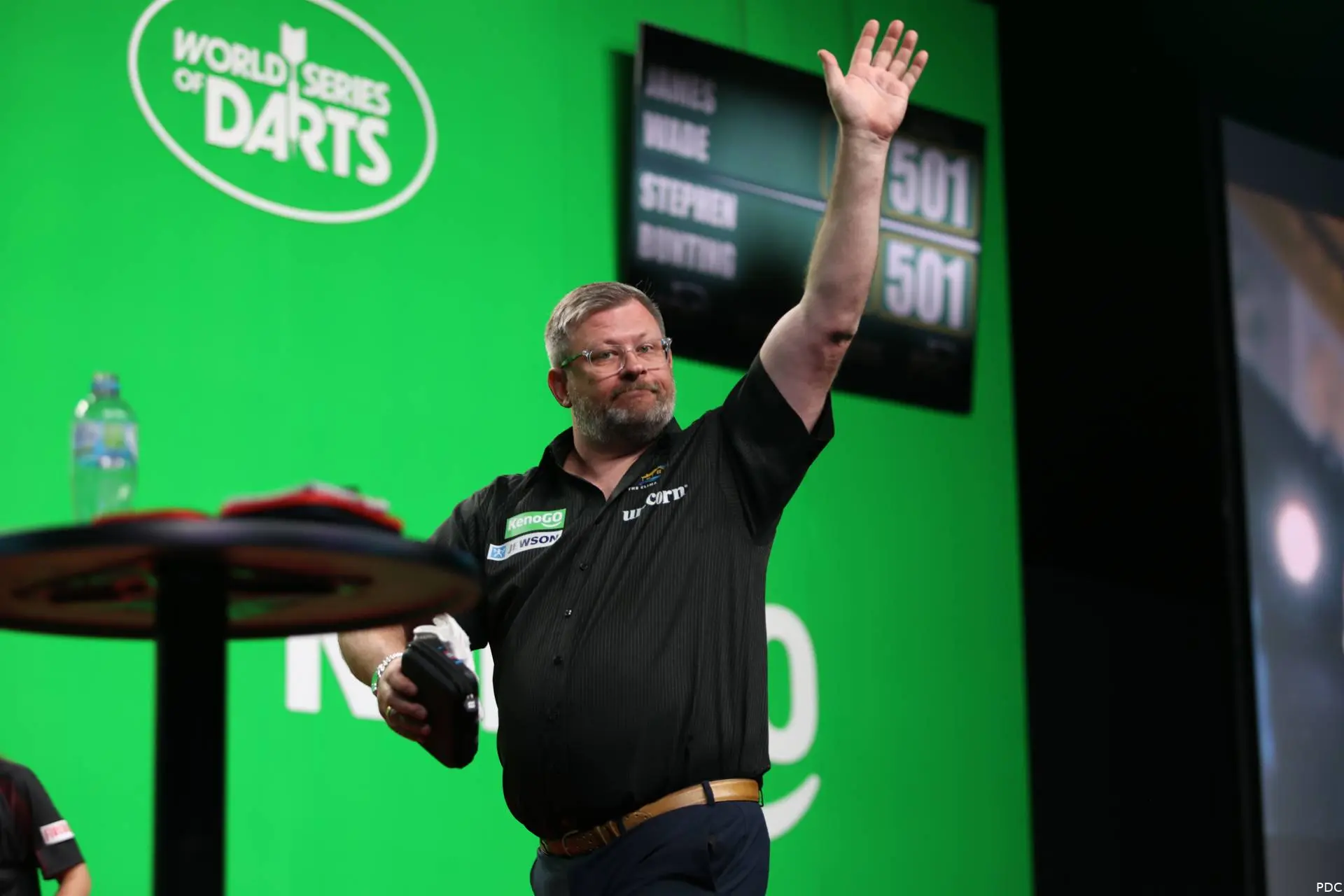 James Wade at the 2026 Australian Darts Masters