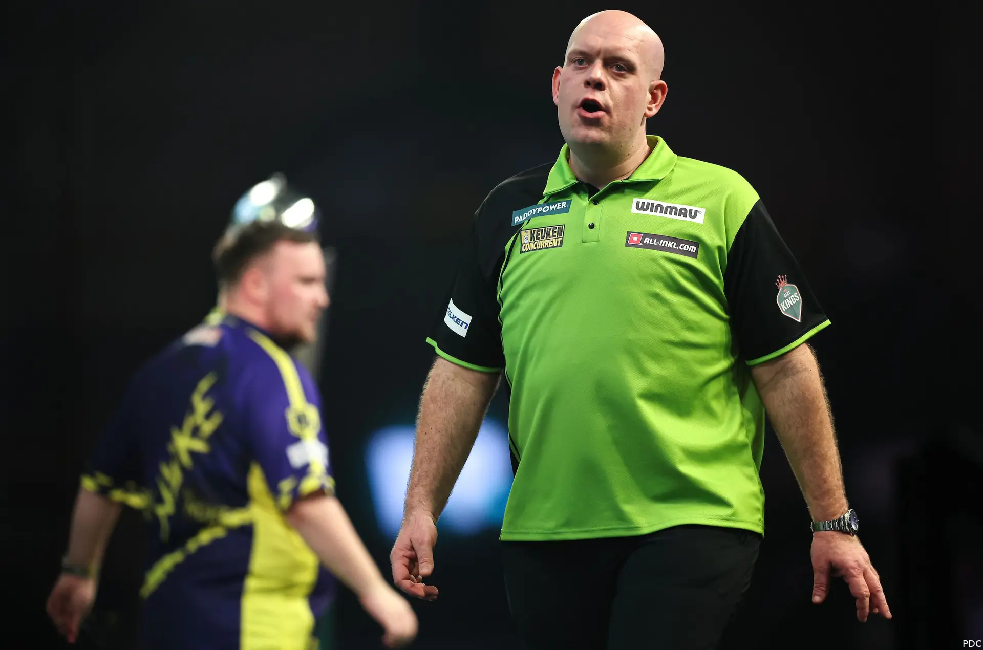 michael van gerwen luke littler