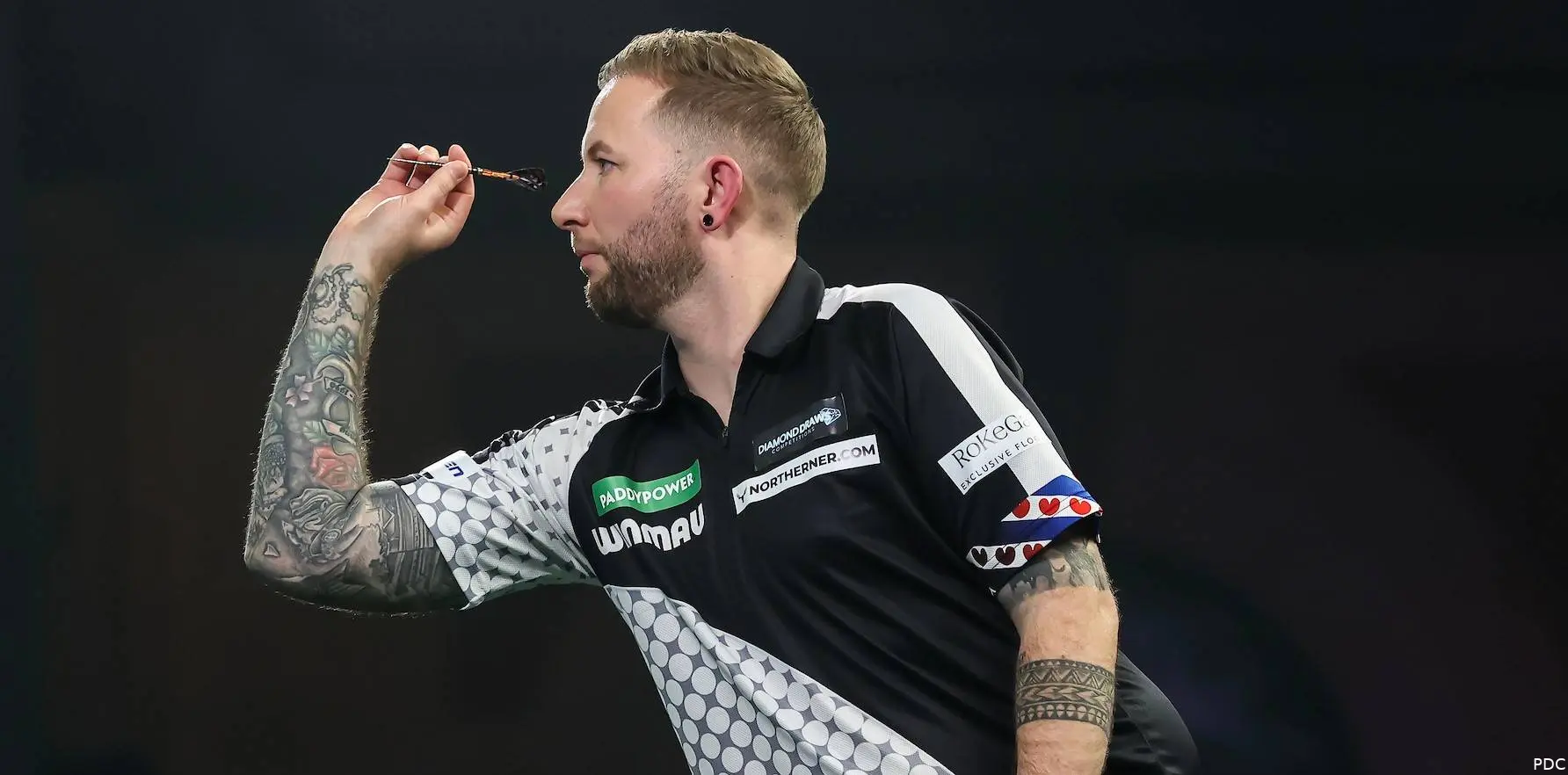 Danny Noppert in actie