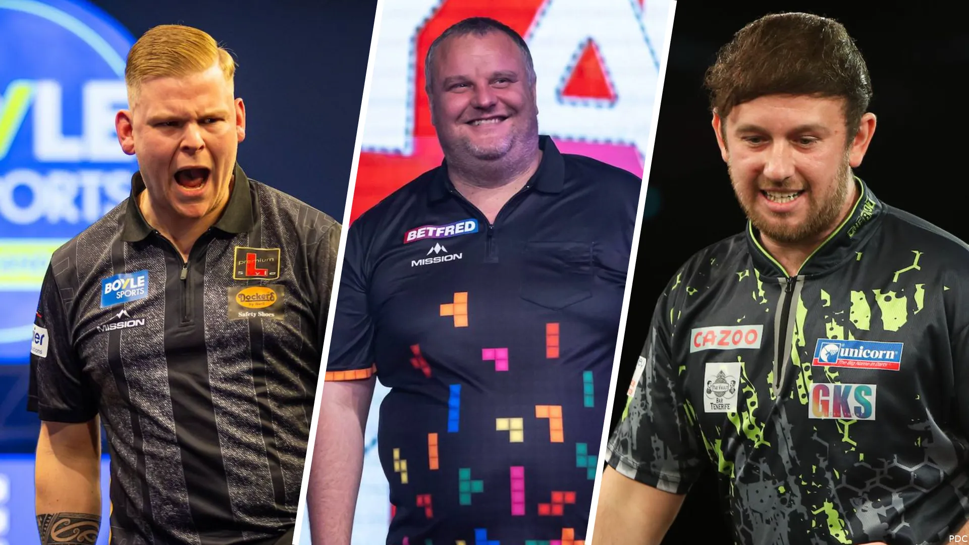 Mike De Decker, Ryan Joyce & Callan Rydz