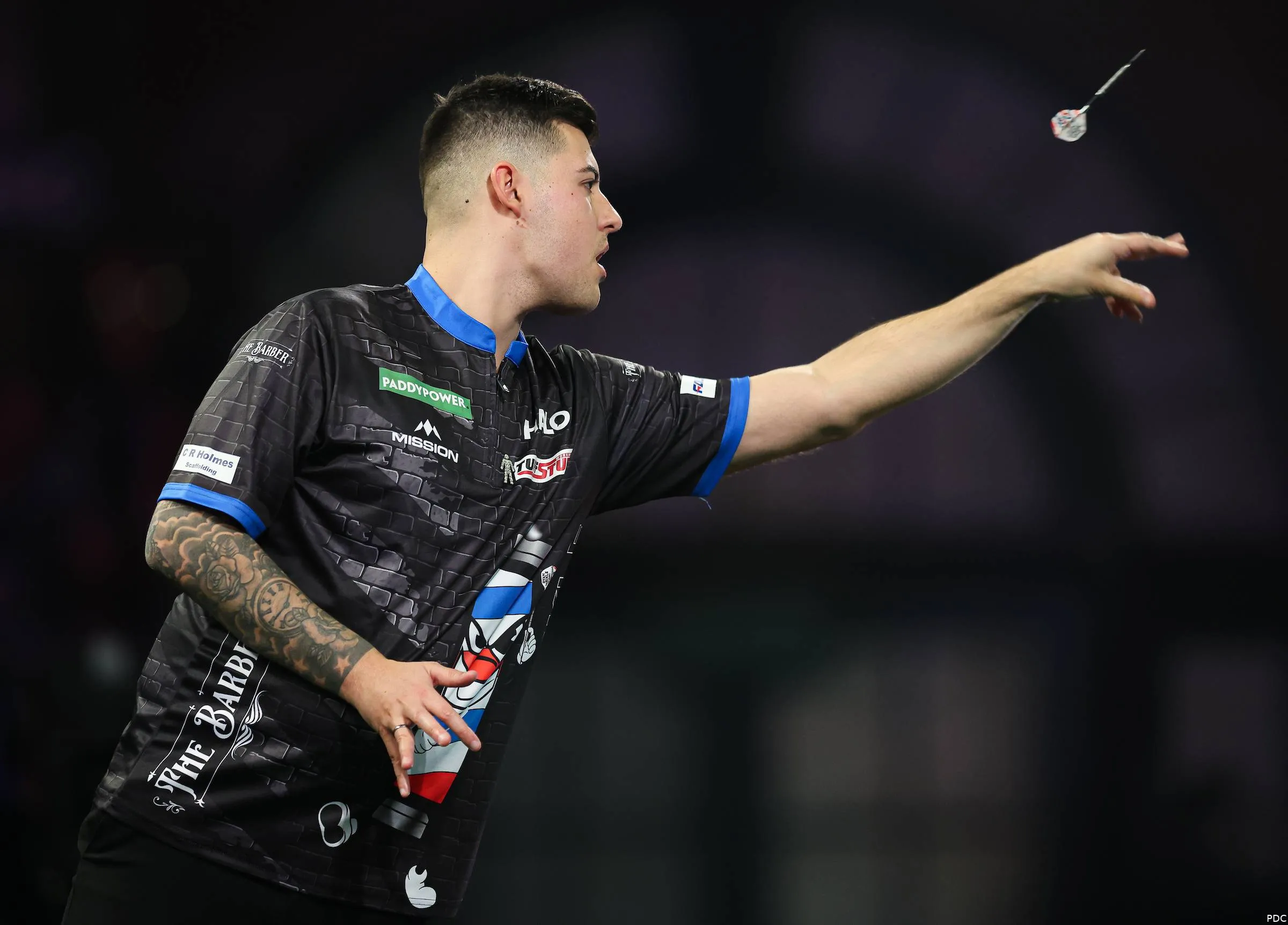 Ryan Meikle in action