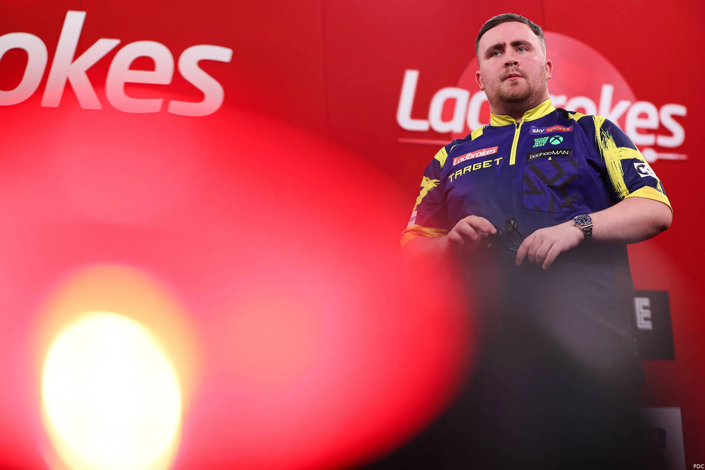 Luke Littler at the 2026 UK Open