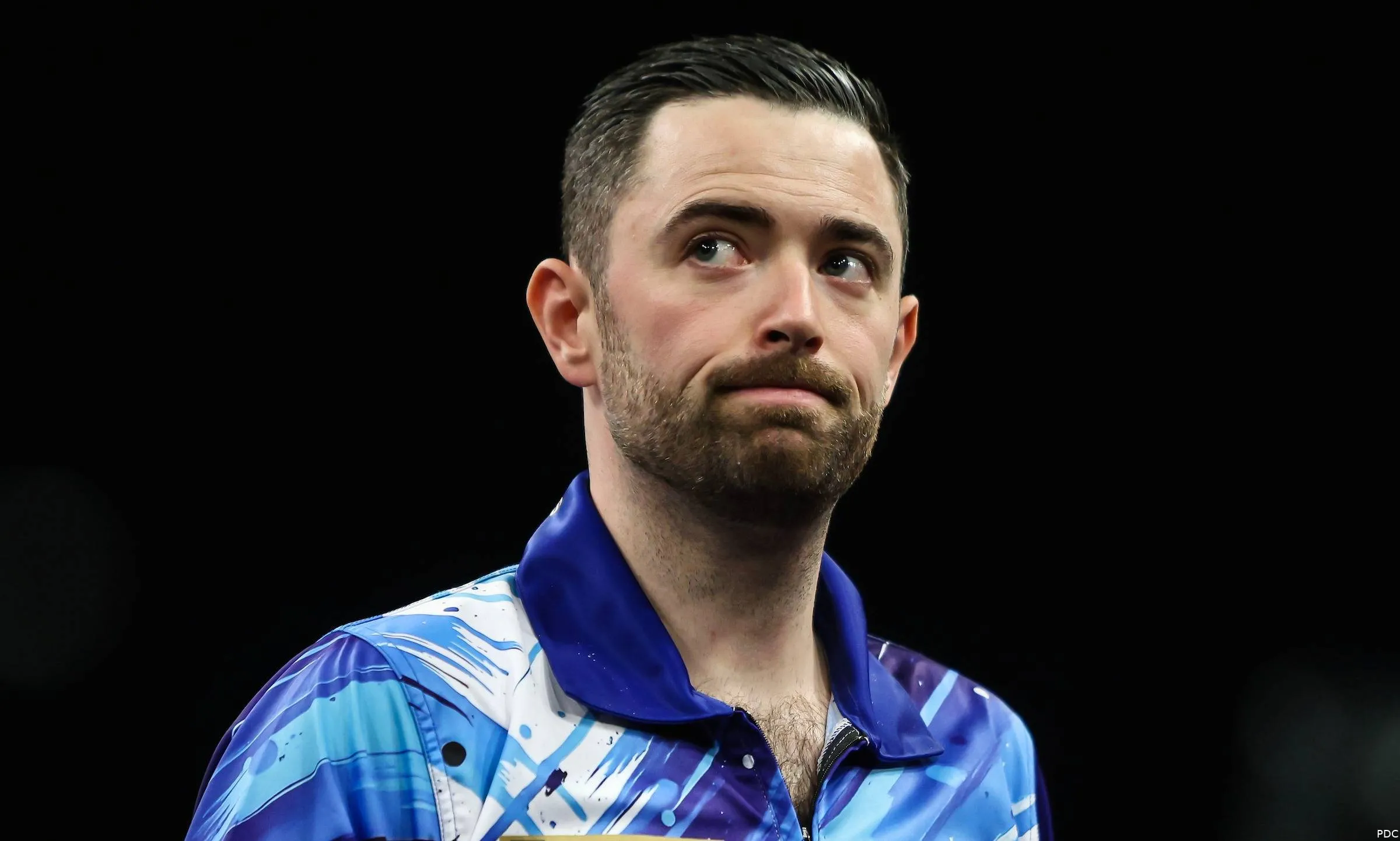 Luke Humphries on night 10 of the 2026 Premier League Darts