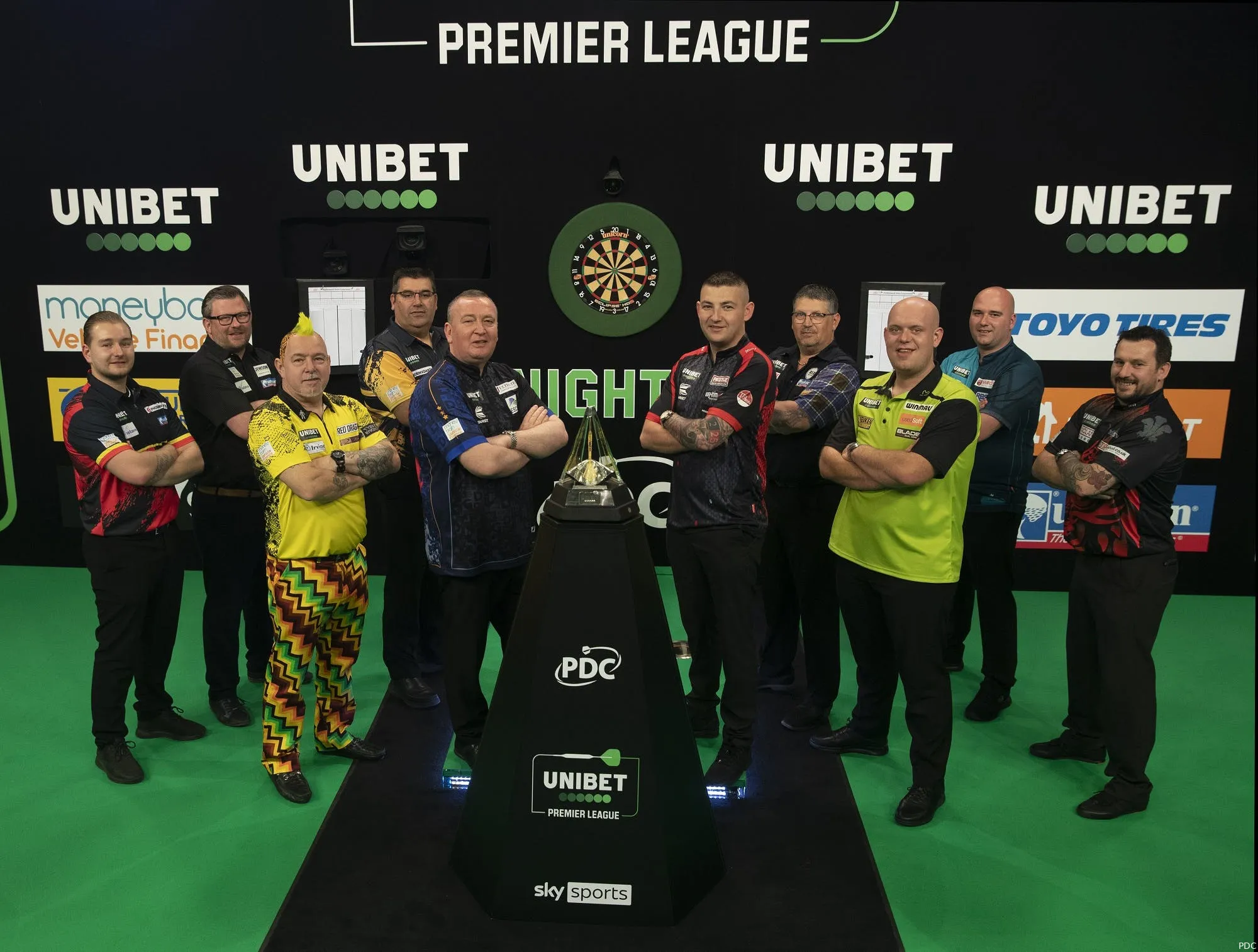 premier league darts 2021 line up