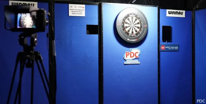 pdc pro tour live stream camera