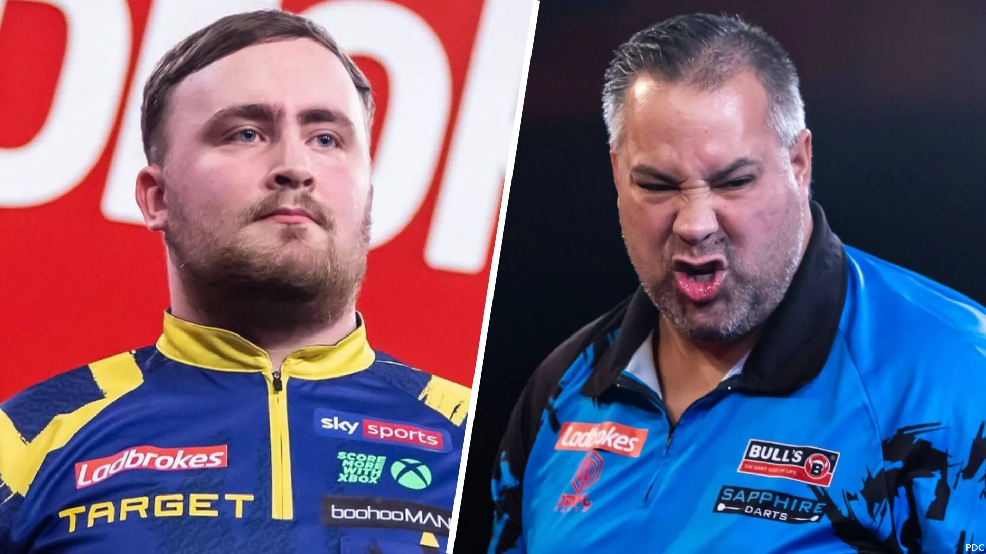 Luke Littler & Jermaine Wattimena