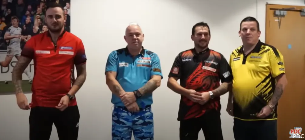 2020 11 09 22 35 29 Forfeit Darts 🤣 ft Wright Chisnall Cullen and Clayton  YouTube