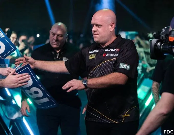 michael van gerwen black