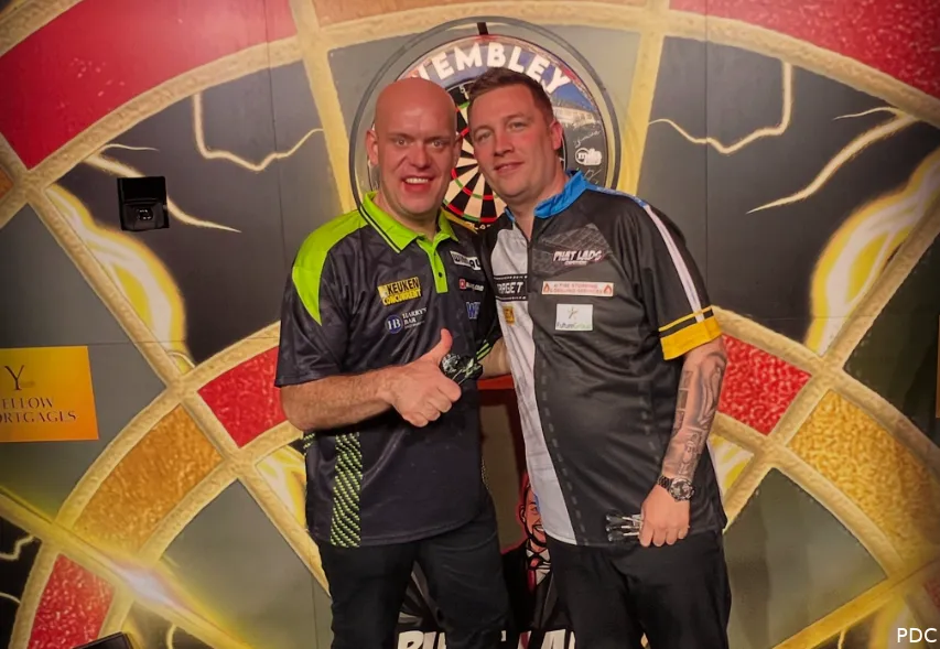 Michael van Gerwen & Chris Dobey
