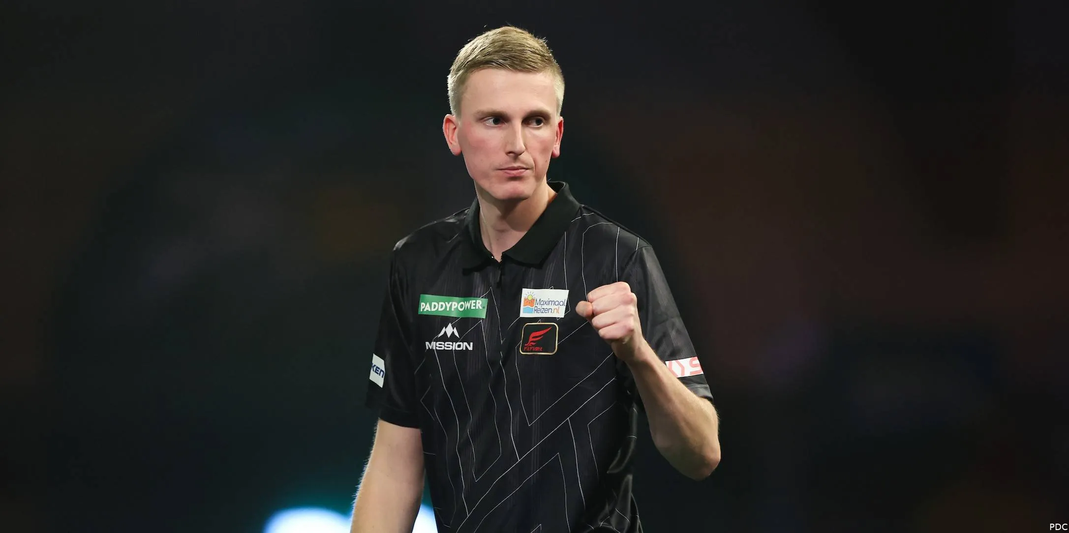 Wessel Nijman balt zijn vuist