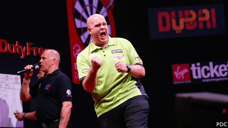 michael van gerwen dubai duty free darts masters courtesy of dubai duty free 8a5sgbkmmev01908gndmi8uzz