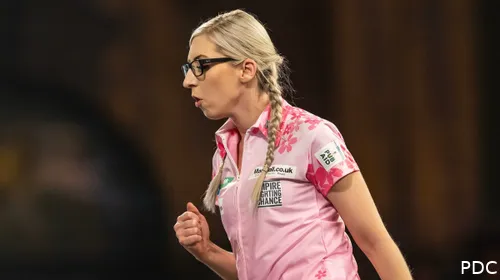 Fallon Sherrock begins her fifth PDC World Darts Championship