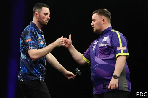 This year's Premier League Darts final was between Luke Littler and Luke Humphries.