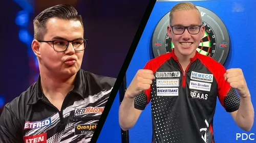 The final of the PDC World Youth Championship goes between Gian van Veen and Jurjen van der Velde