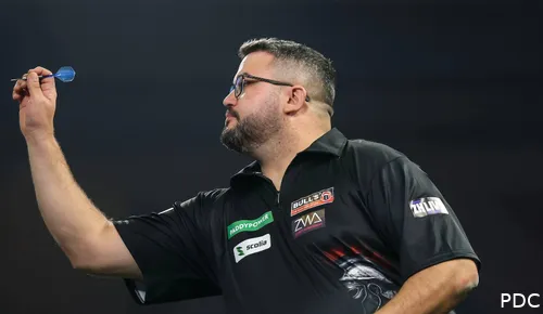 Cristo Reyes in action at the Alexandra Palace&nbsp;