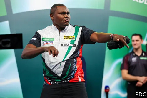 David Munyua on stage