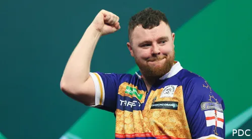 Josh Rock on the Worlds stage