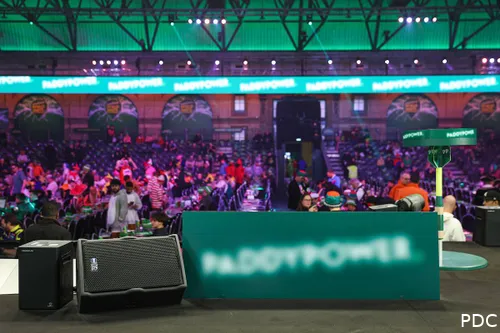 Paddy Power blurred all sponsor signage in the semi-finals to raise awareness for the Cure ADOA Foundation.