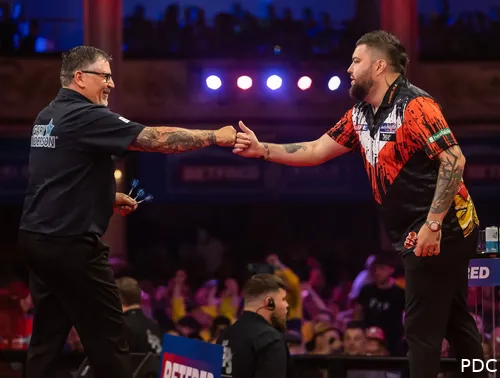 Gary Anderson und Michael Smith<br>