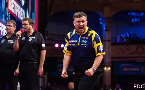 Littler kroch in seinem Match gegen Wattimena durch das Nadelöhr.