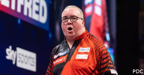 Bunting hatte in seinem Zweitrundenmatch Glück, dass Anderson in den entscheidenden Momenten viele Doppel verpasste.