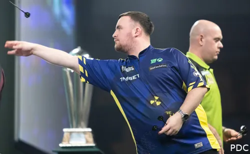 Luke Littler verlor kürzlich bei den World Series of Darts Finals gegen Michael van Gerwen