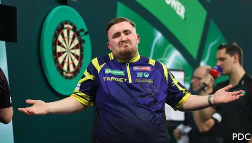 Luke Littler ließ seinem Frust nach seinem Sieg über Rob Cross freien Lauf