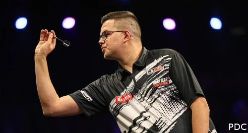 Gian van Veen in Aktion