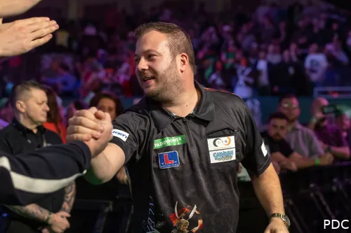 Alexander Merkx is op een zesde plaats de tweede Nederlander op de WDF-wereldranglijst