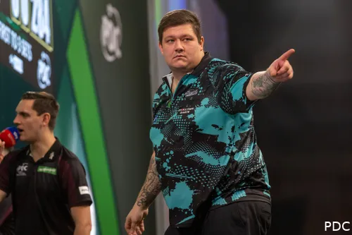 In december maakte Gotthardt indruk tijdens zijn debuut op het WK Darts en drong door tot de tweede ronde.