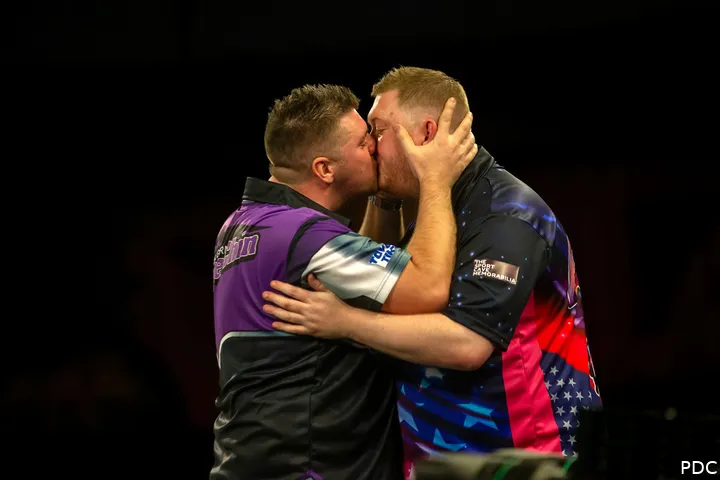 Gurney and Evans like each other a lot too