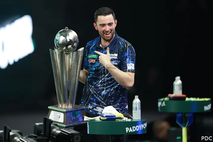 Humphries took his first World Championship title at the Ally Pally in January&nbsp;